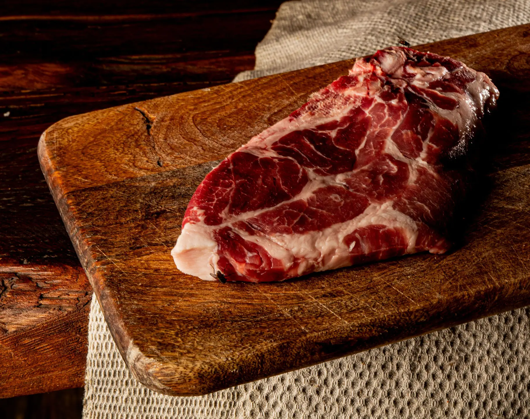 regionales Fleisch bei Tuppen un Mus