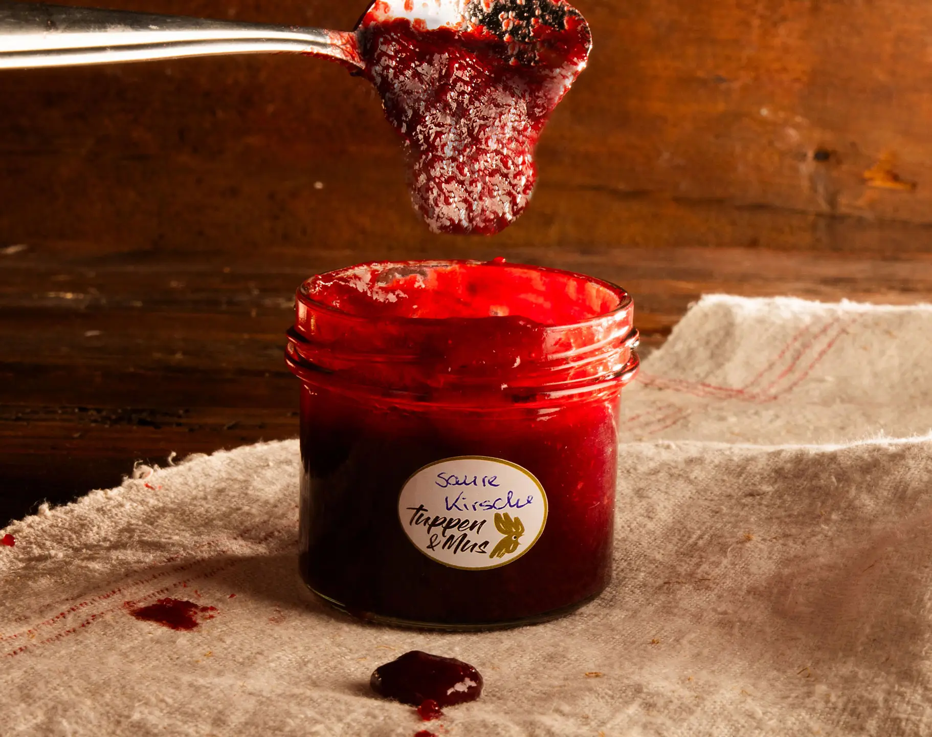 selbstgemachte Marmelade von Tuppen un Mus
